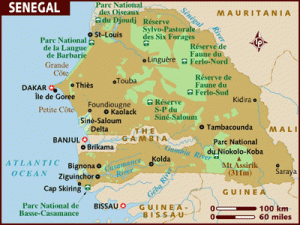 MAPPA SENEGAL